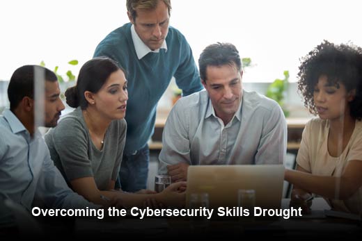 7 Steps to Combat the Cybersecurity Skills Shortage - slide 1