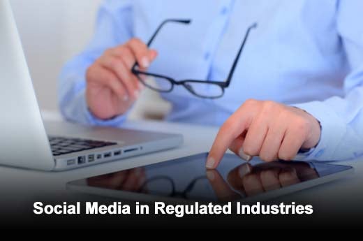 Embarking on a Social Media Journey: Five Key Focus Areas for Companies in Regulated Industries - slide 1