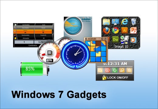 Top 10 Windows 7 Desktop Gadgets