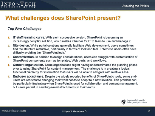 SharePoint Brings a Wide Range of Benefits - slide 8