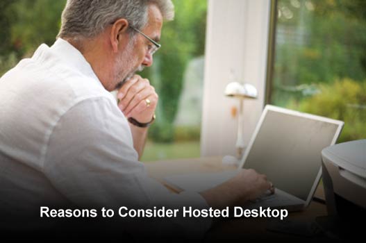 Six Benefits of Hosted Desktop for Remote Workers - slide 1