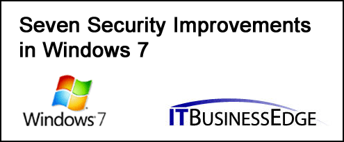 Seven Improved Security Features in Windows 7 - slide 1
