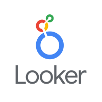 Looker by Google business intelligence software logo.