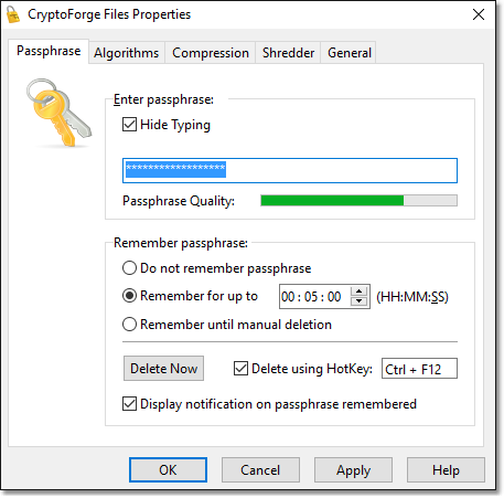 CryptoForge encryption.